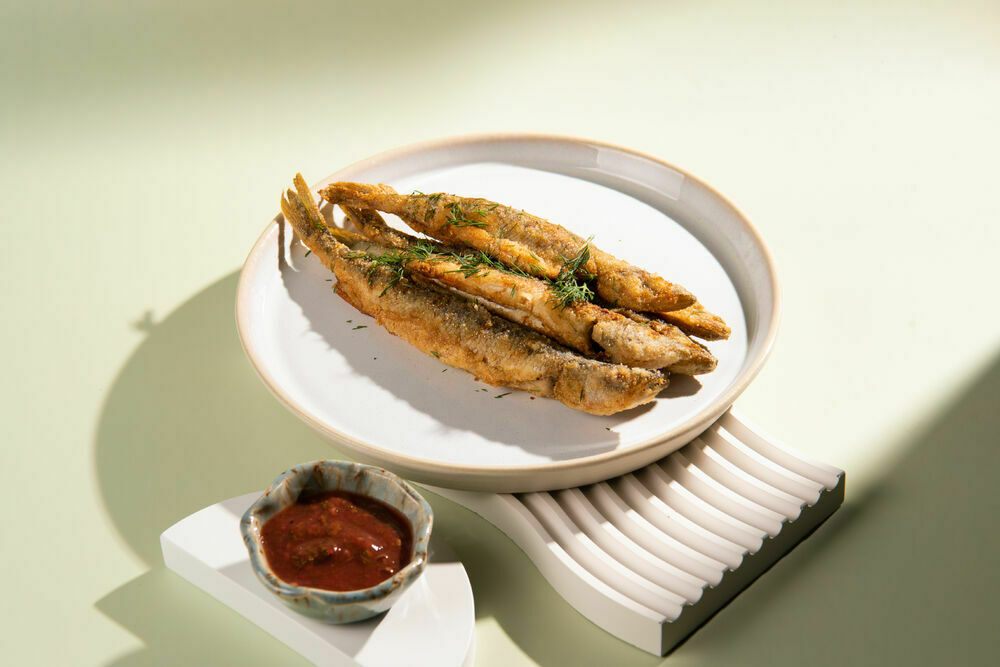 Fried smelt