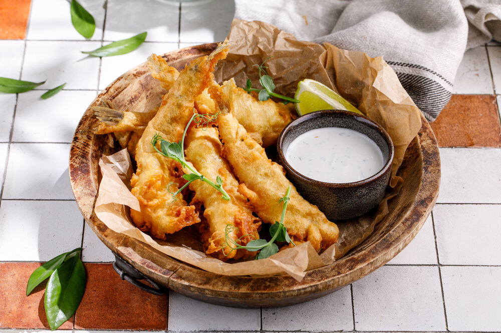 Корюшка в кляре