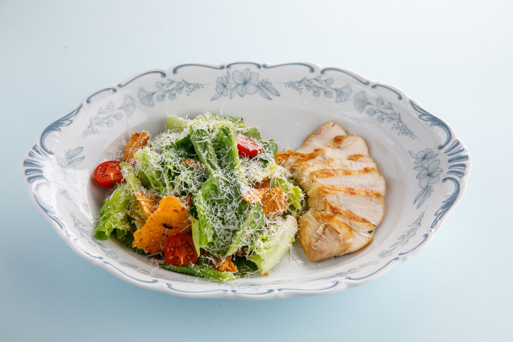 Chicken Caesar salad