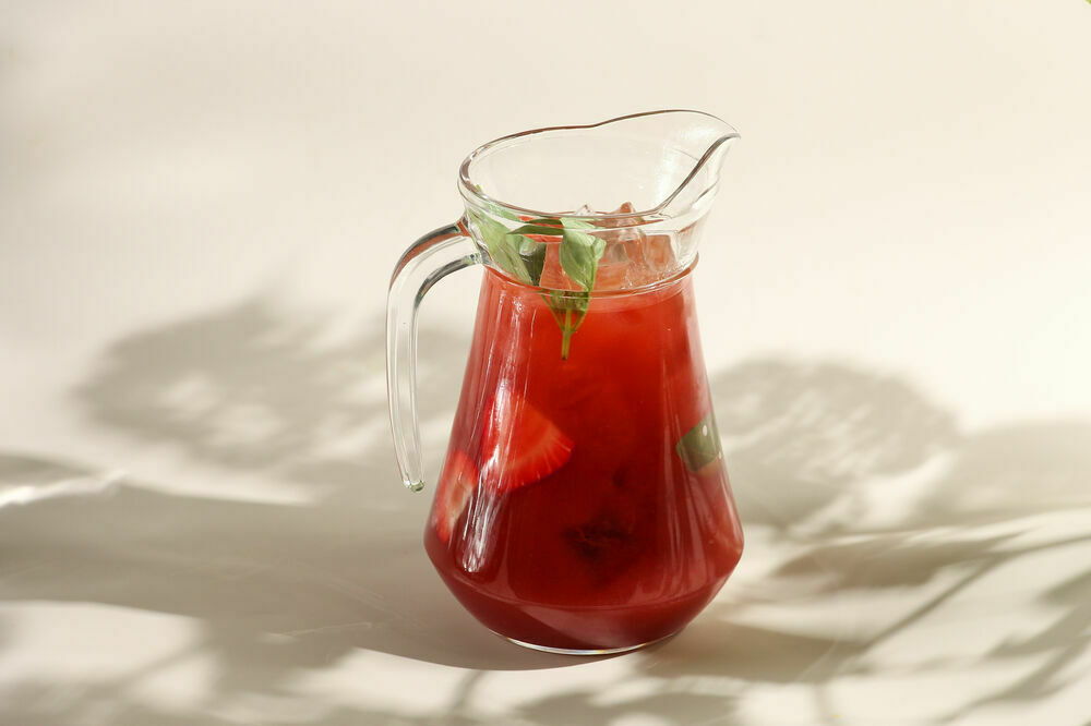 Лимонад клубника-базилик 1 л