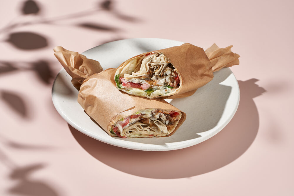 Shawarma with smelt