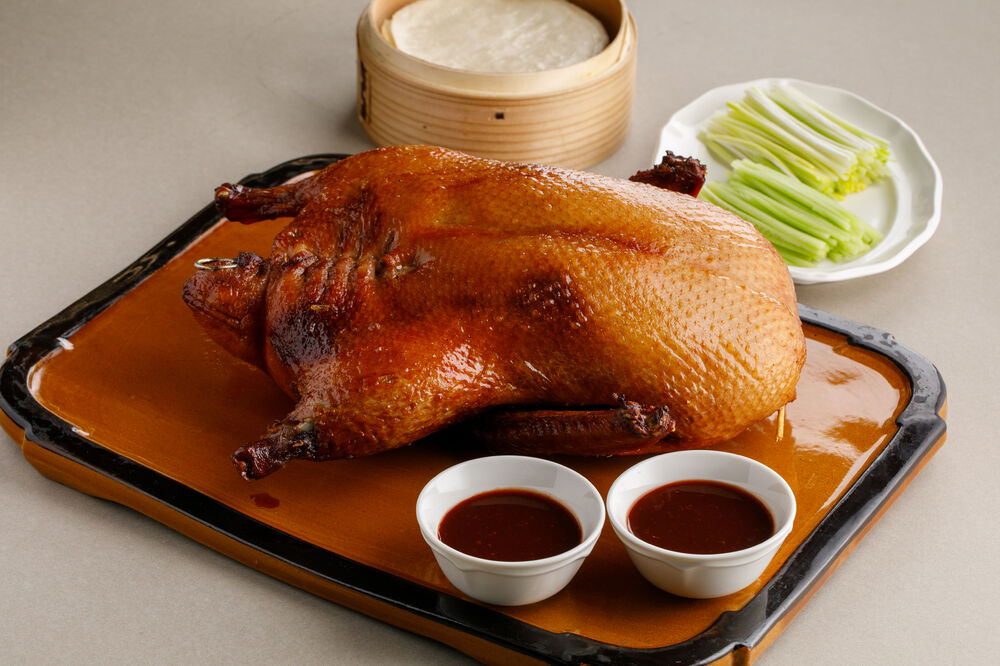 Cantonese duck half