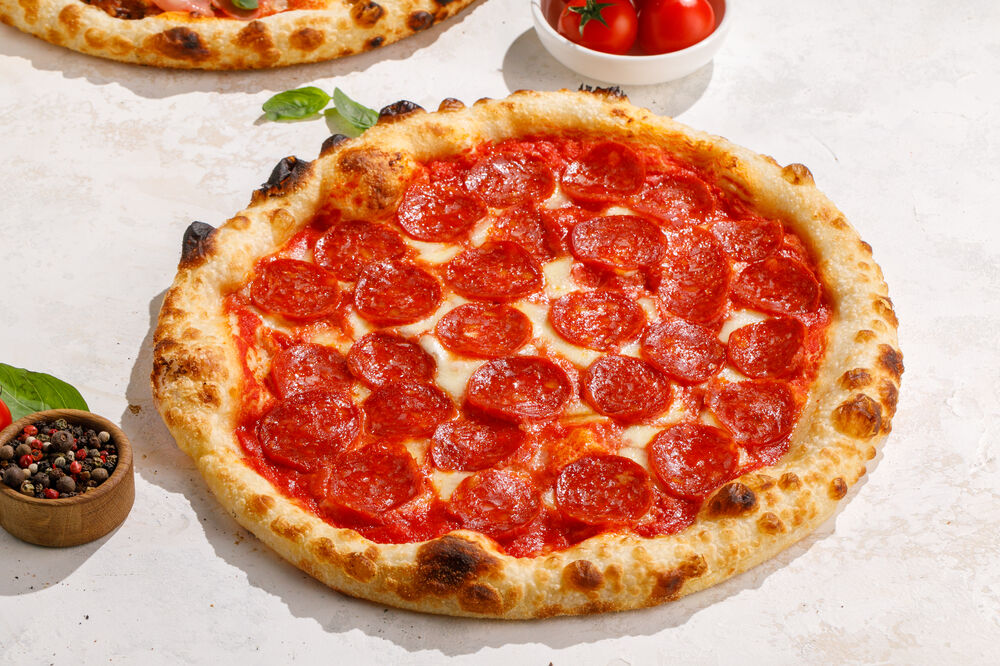 Pepperoni pizza