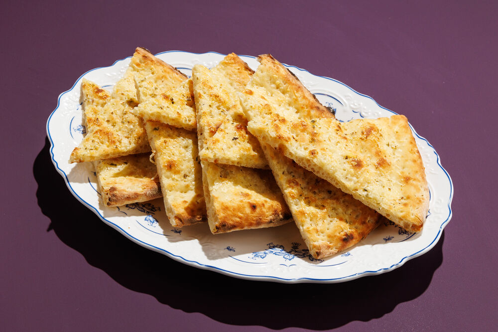 Focaccia with parmesan
