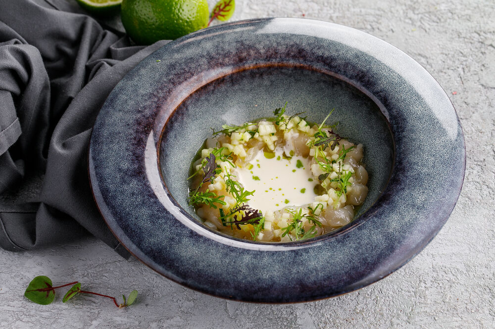 Scallop tartare