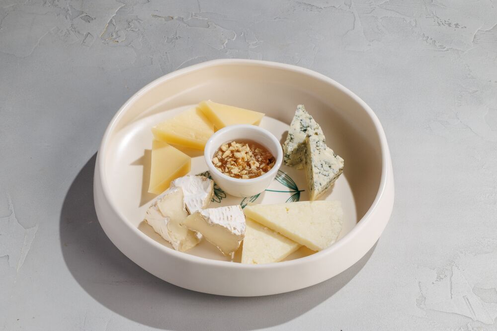 Assorted European cheeses