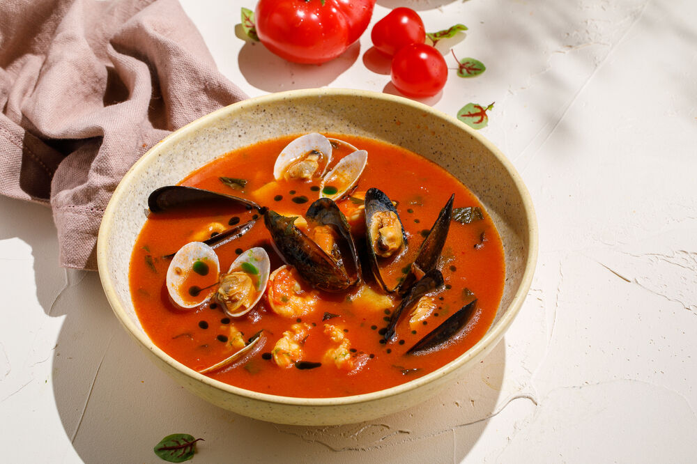 Seafood soup