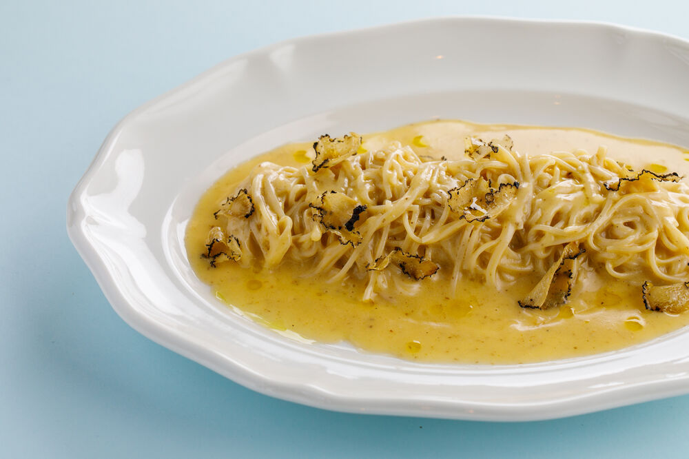 Tagliolini with black truffle