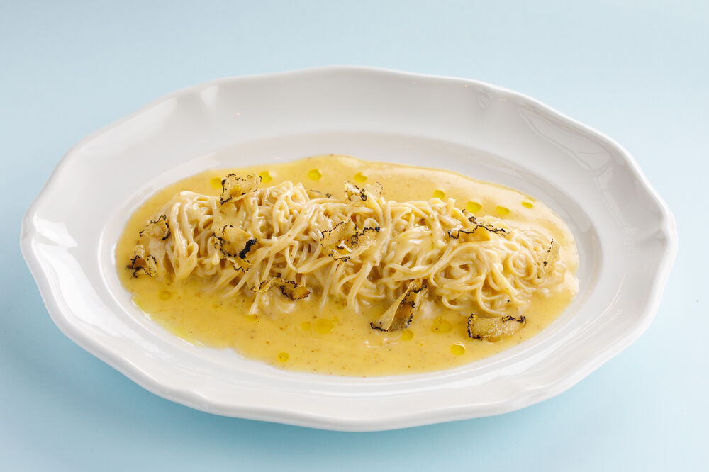 Tagliolini with black truffle