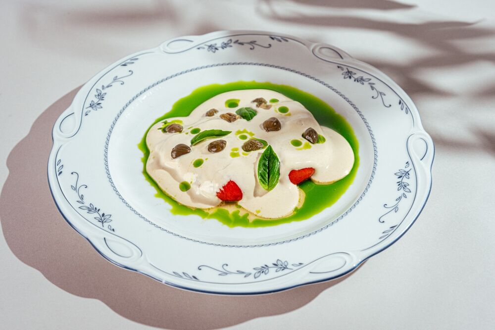 Pepper with Vitello tonato sauce