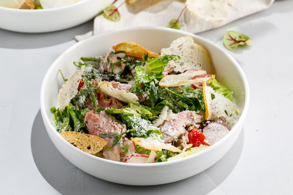 Roast beef salad