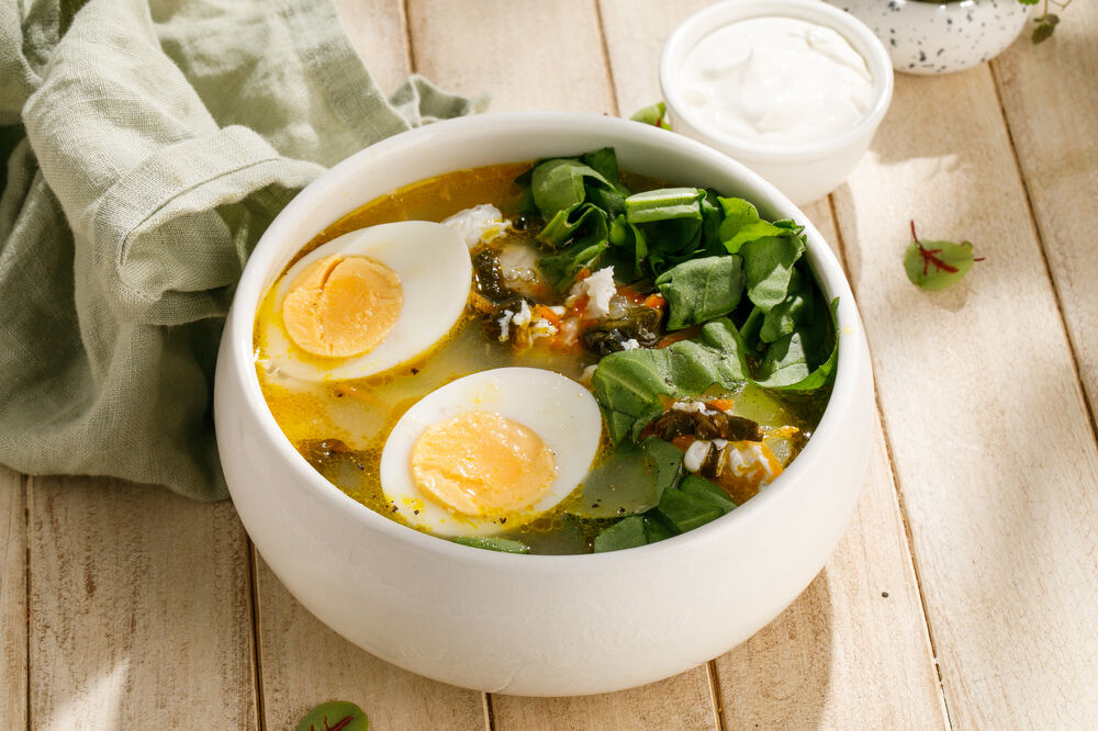 Sorrel soup