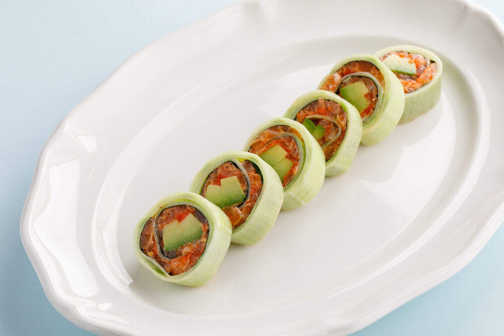 Signature Roll with Salmon