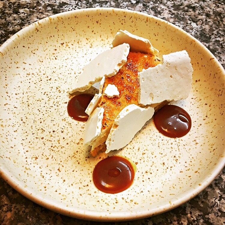 Baked milk cheesecake