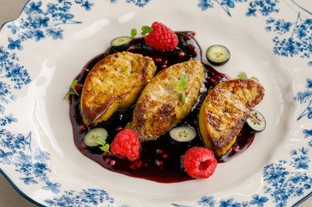 Foie Gras with berries