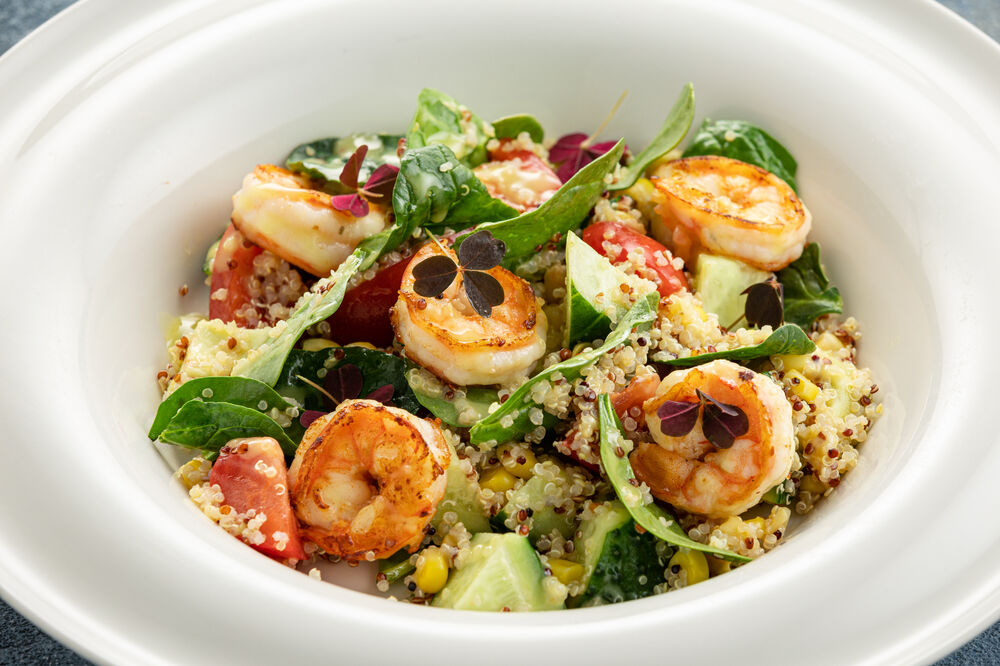 Quinoa and Shrimp Salad