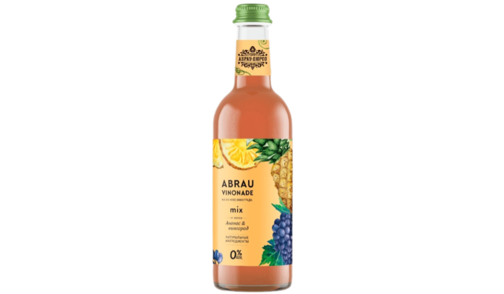 Abrau Vinonade Pineapple & Grapes