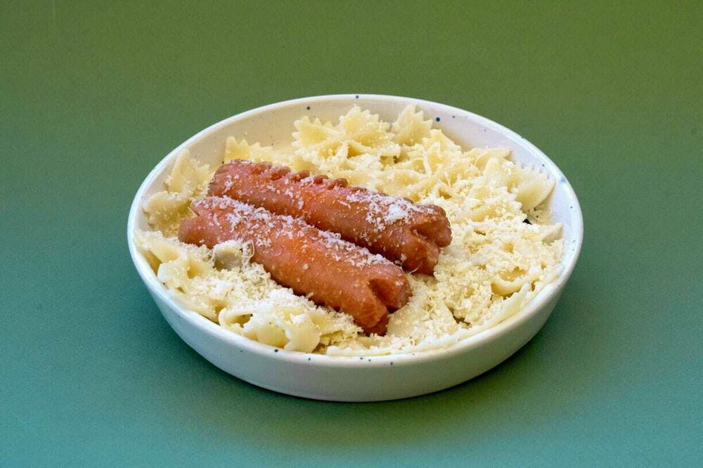 Pasta with sausages
