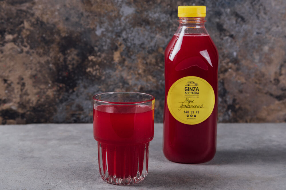 Homemade fruit-drink 1 liter