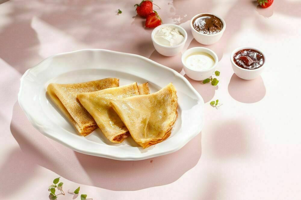 Pancakes with Nutella