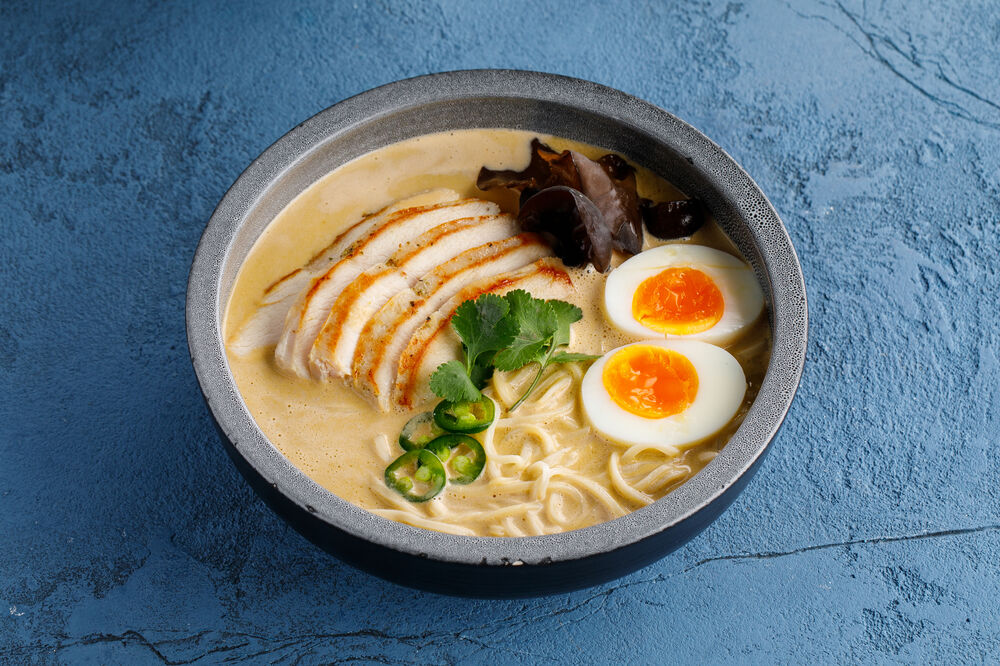 Ramen with chicken