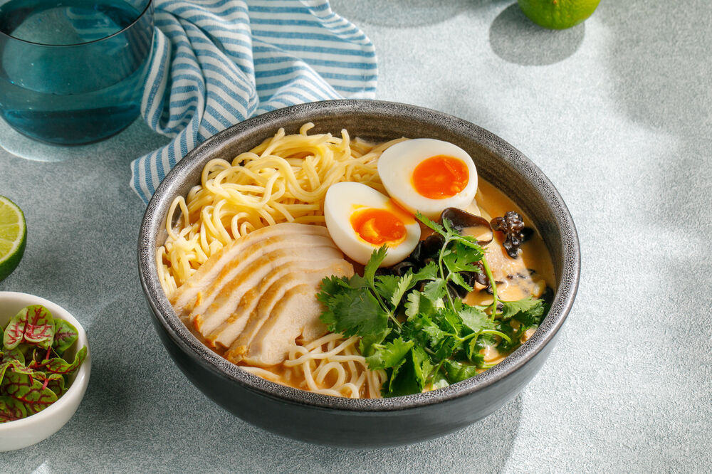 Ramen with chicken