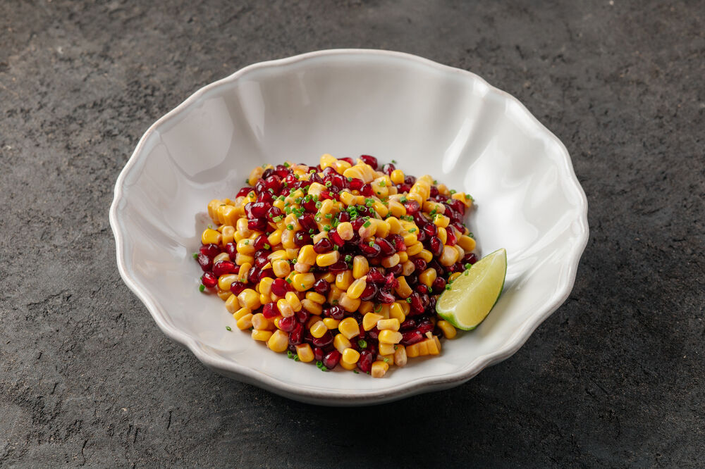  Salad with corn and pomegranate on sale