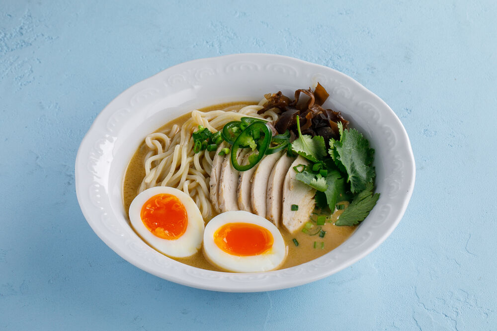 Ramen with chicken 