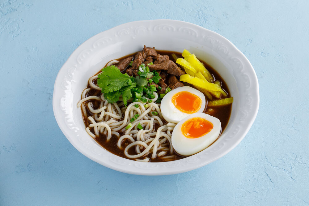 Ramen with beef 