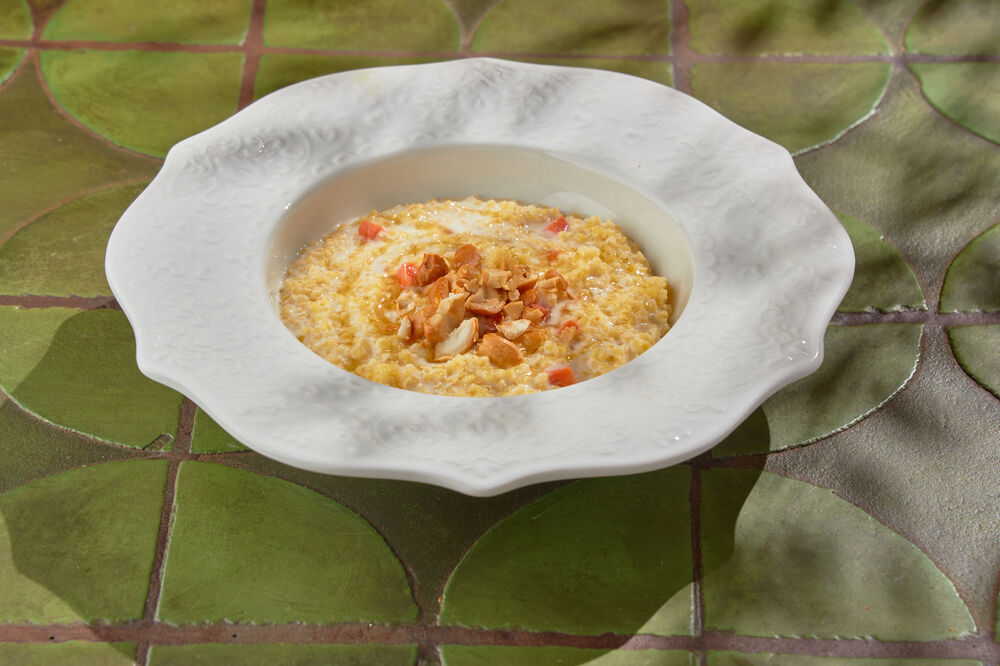 Millet porridge with pumpkin