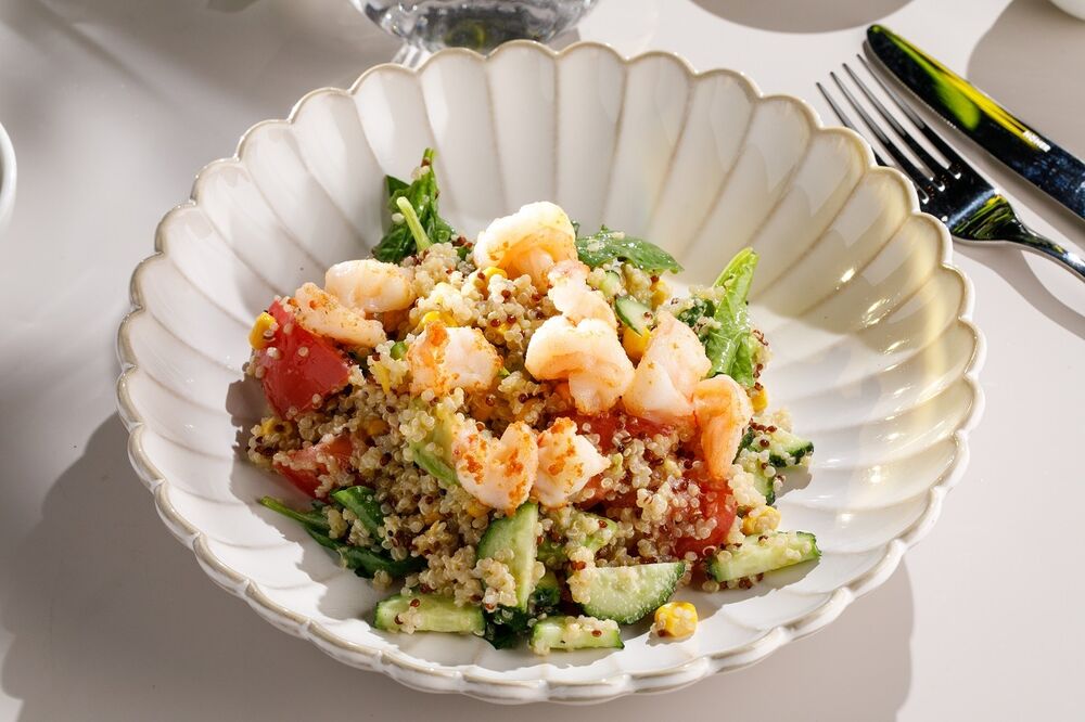 Shrimp and Quinoa Salad