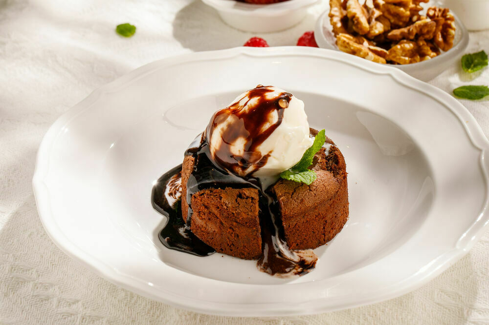 Dessert "Chocolate box"