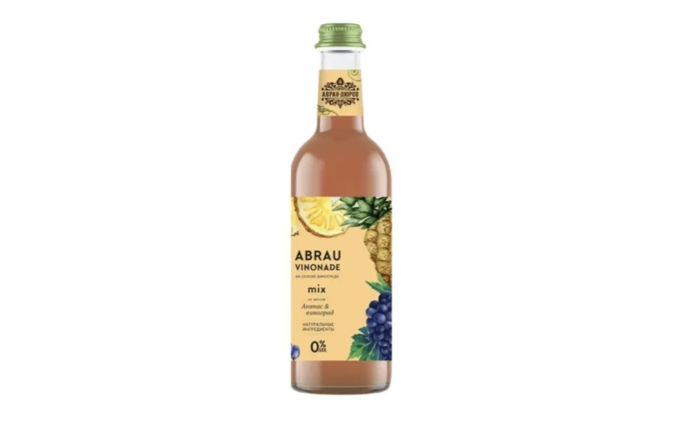 Abrau Vinonade Pineapple & Grapes