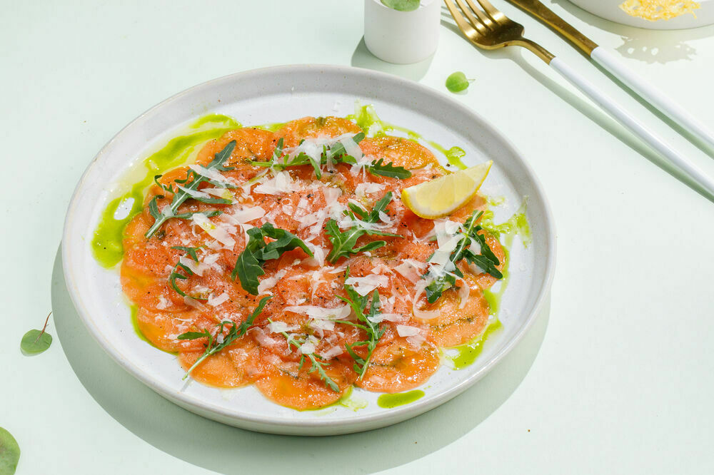 Salmon Carpaccio