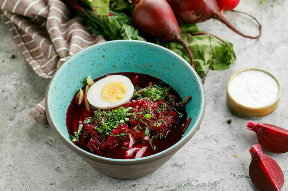 Cold borscht
