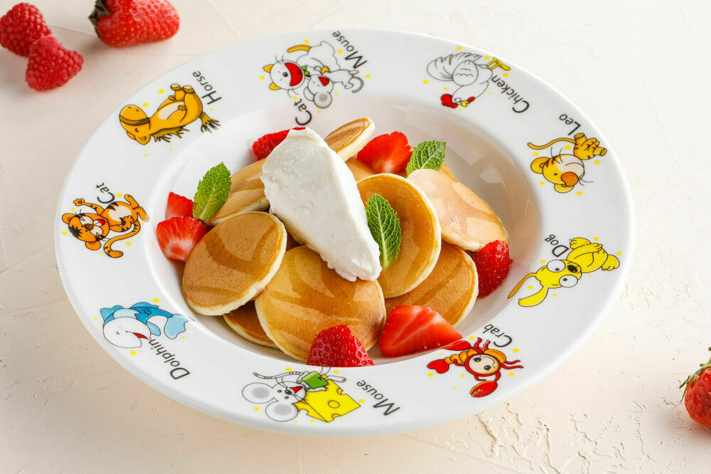 Children's mini pancakes