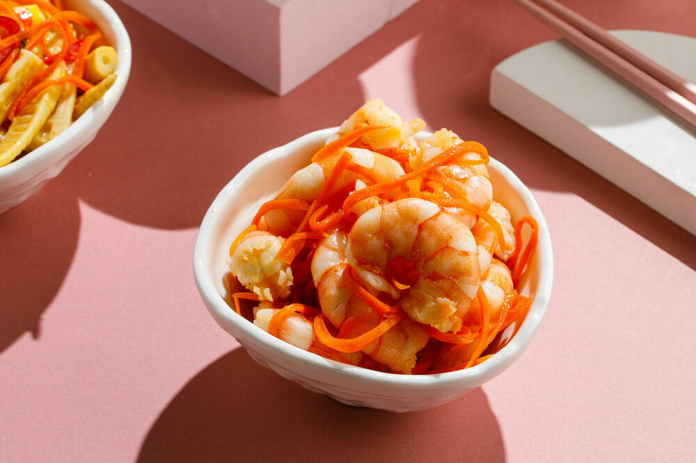 Korean shrimp in Korean