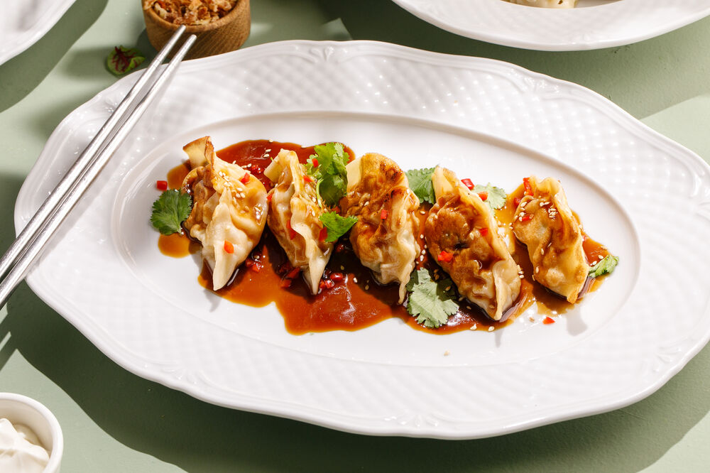  Gyoza with shrimp