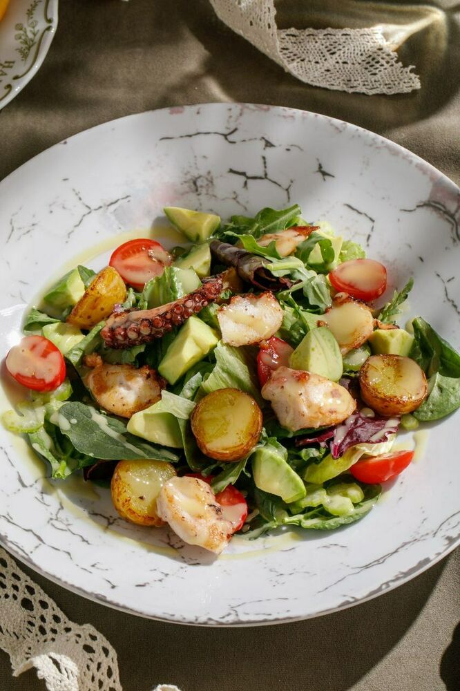  Octopus salad