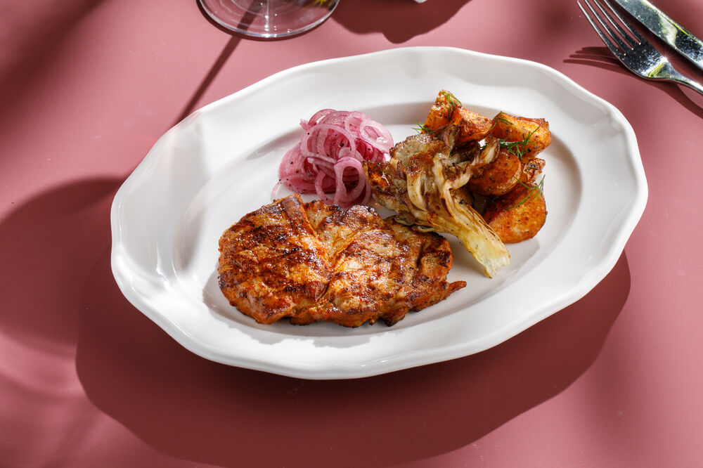 Стейк из свинины