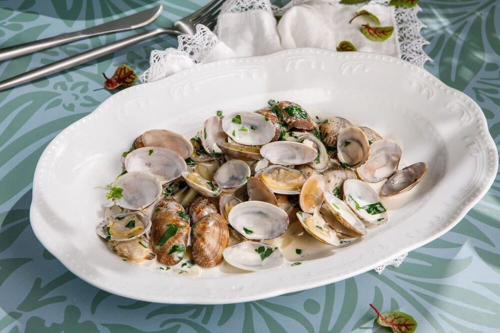 Vongole in cream sauce