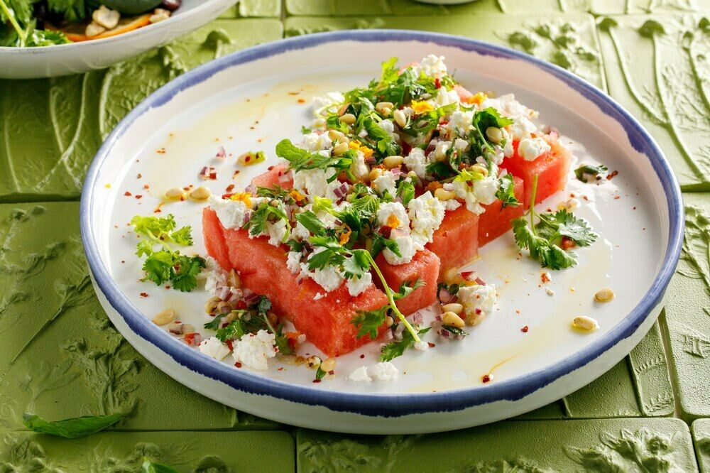 Watermelon salad