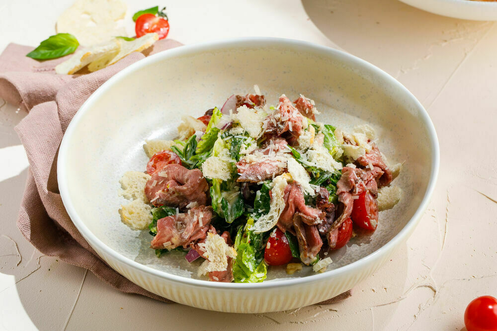 Roast beef salad