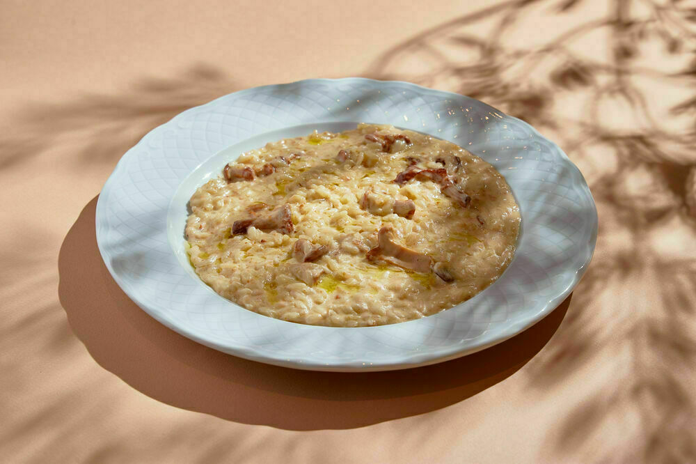 Risotto with chanterelles