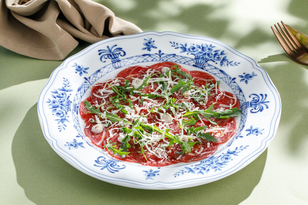 Beef carpaccio