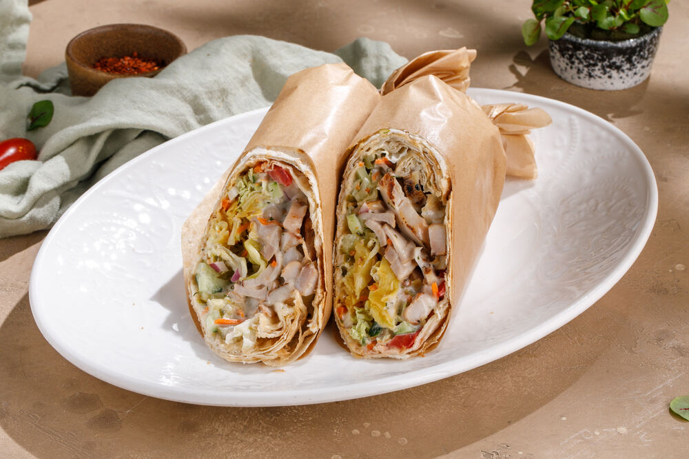 Grilled shawarma