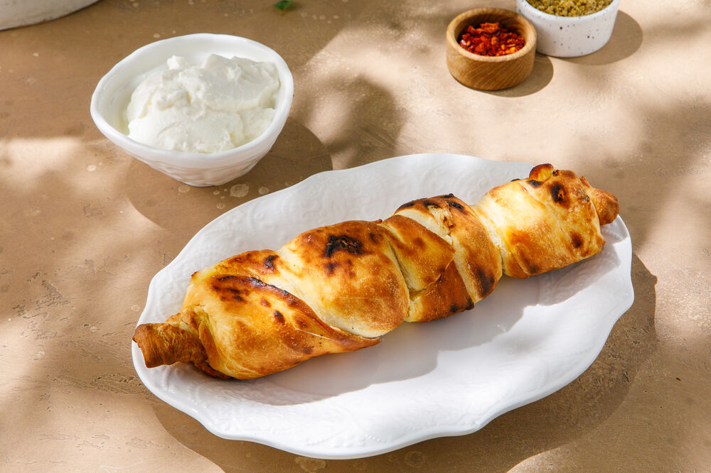 Khachapuri on a skewer