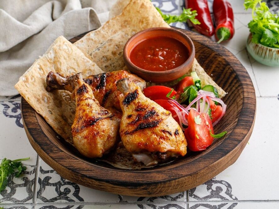 Chicken shashlik