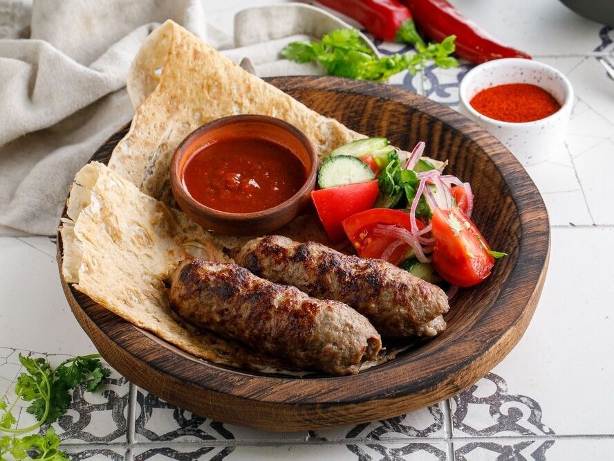 Lamb lula kebab