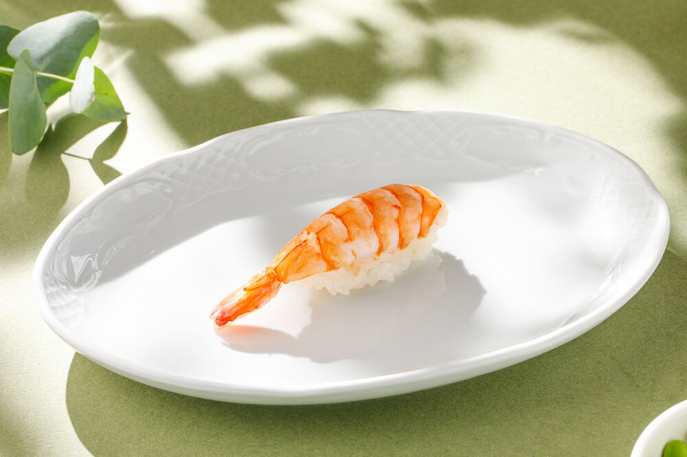 Sushi with shrimp